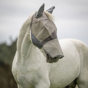 Fly Force - Fly Mask with Extended Nose Guard