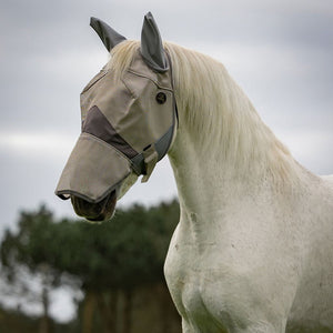 Fly Force - Fly Mask with Extended Nose Guard 4