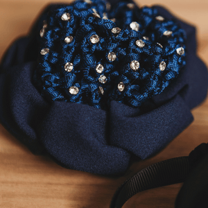 Scrunchie Combo with Built-In Clips