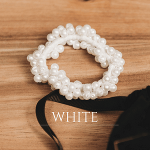 Ultra-Stretchy Pearl Scrunchies 3