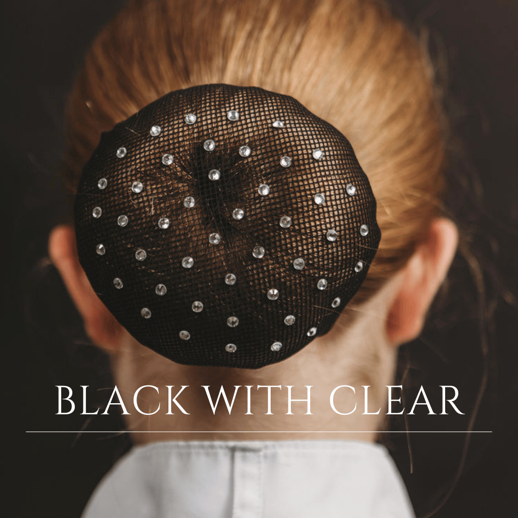Equestrian Hair Net with Crystals7
