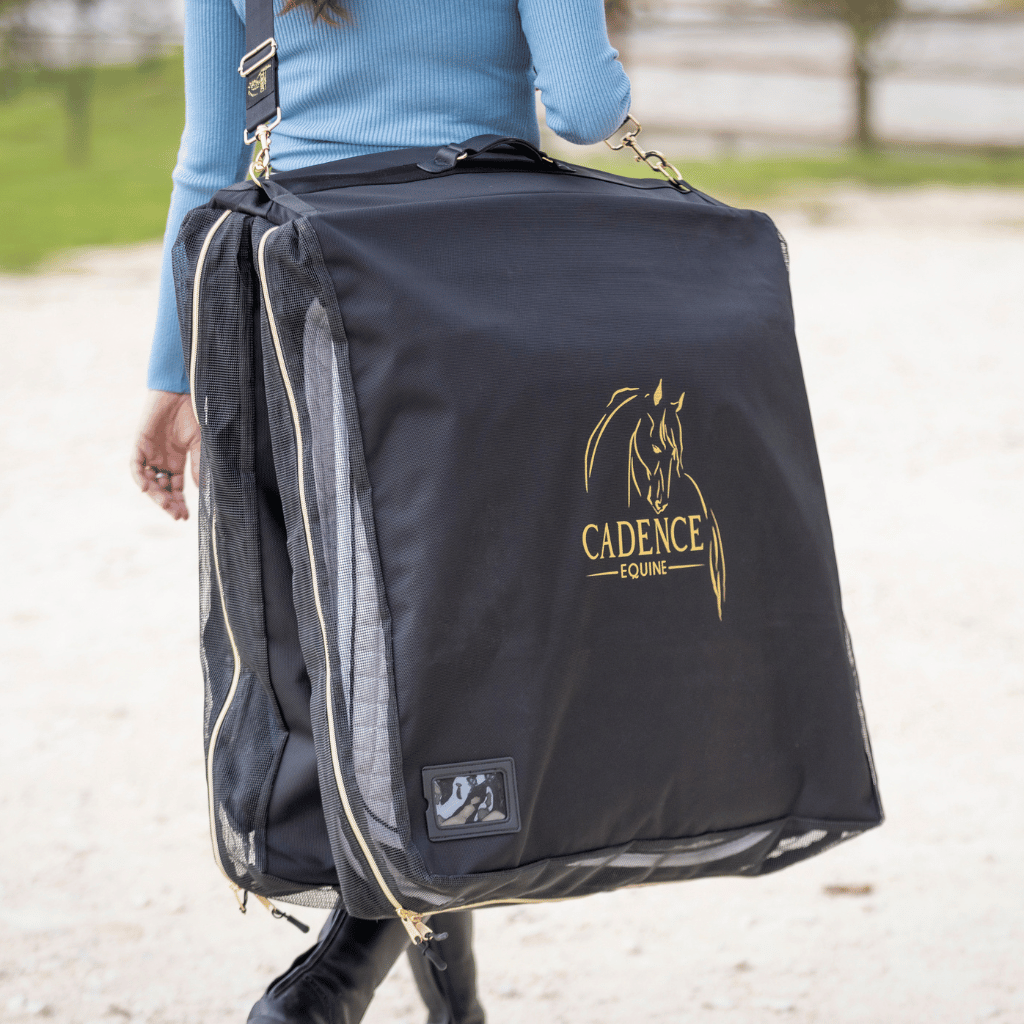 Double Sided Saddle Pad Bag Cadence Equine