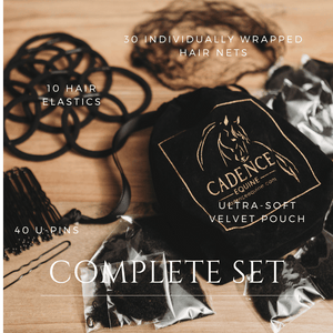 Complete Hair Net Set for Shows