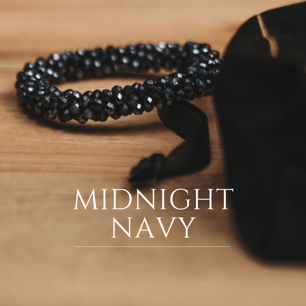 Elegant Beaded Scrunchies